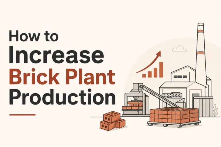 How to Increase Brick Plant Production